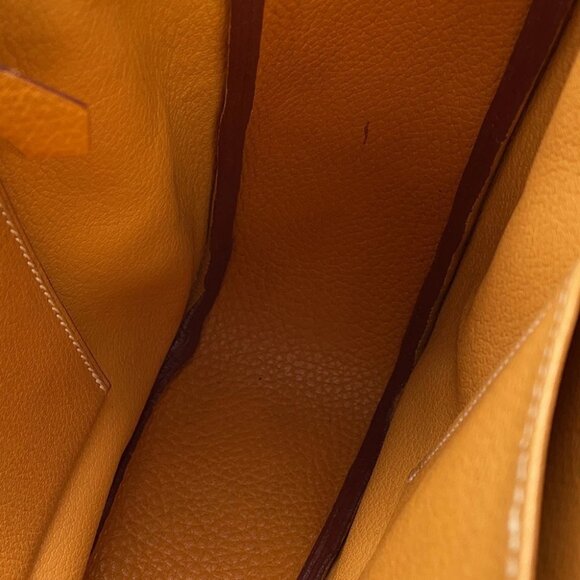 HERMES Manille de Shoulder Ardennes Leather Natural - Picture 12 of 16